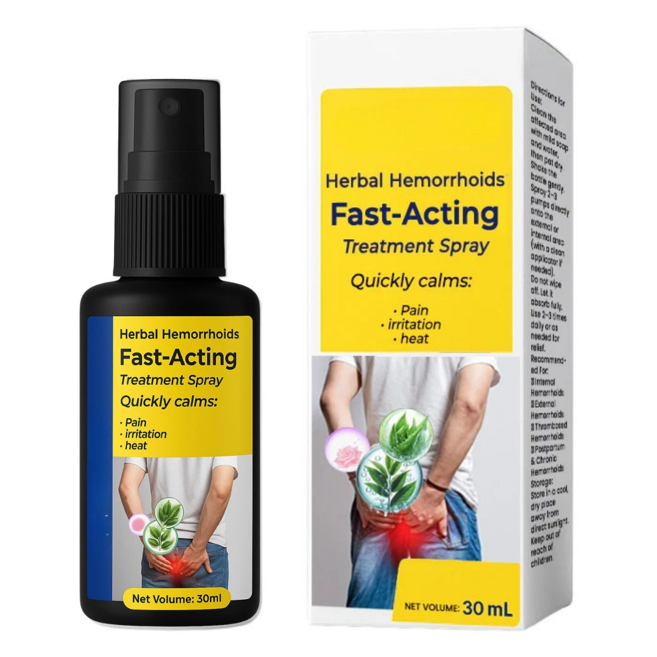 🔥hot sale 50% off 🌿herbal hemorrhoids fast-acting treatment spray - 7 days to a happy , pain-free 🔥 buy 1 get 1 free! 🔥