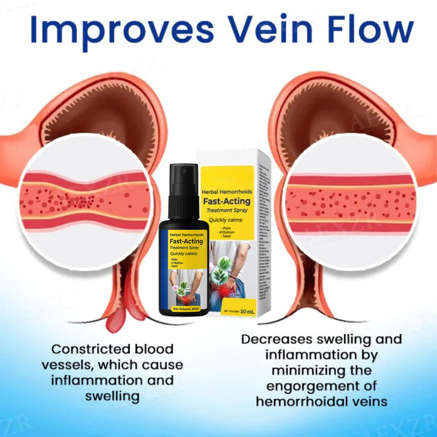 🔥hot sale 50% off 🌿herbal hemorrhoids fast-acting treatment spray - 7 days to a happy , pain-free 🔥 buy 1 get 1 free! 🔥