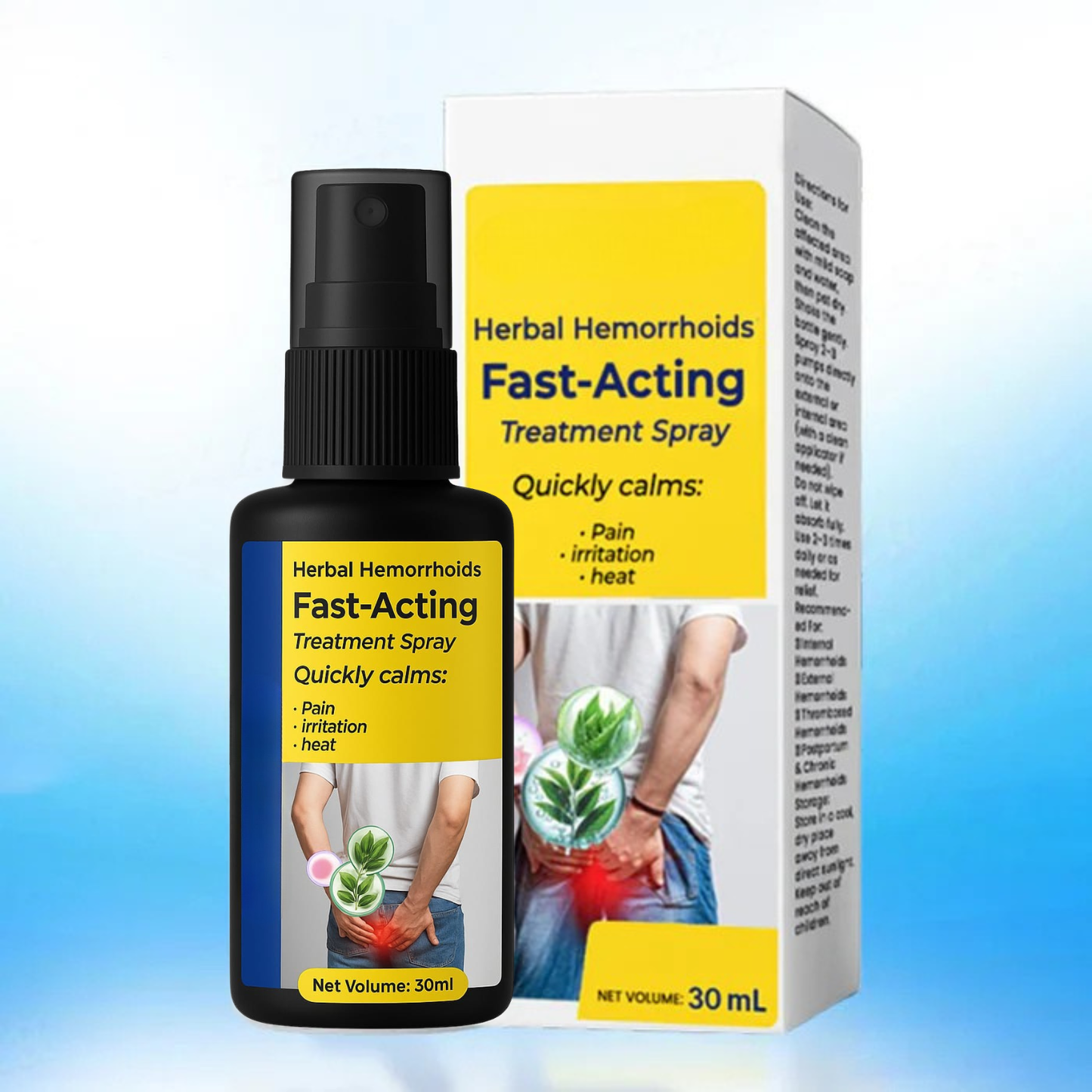 🔥hot sale 50% off 🌿herbal hemorrhoids fast-acting treatment spray - 7 days to a happy , pain-free 🔥 buy 1 get 1 free! 🔥
