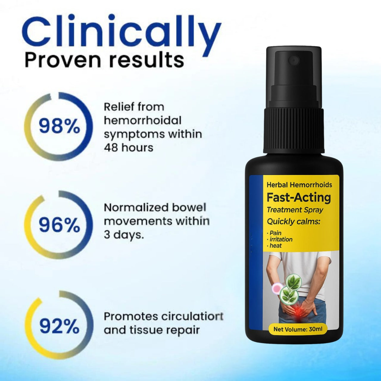 🔥hot sale 50% off 🌿herbal hemorrhoids fast-acting treatment spray - 7 days to a happy , pain-free 🔥 buy 1 get 1 free! 🔥