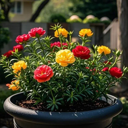 🌸Mixed Color Rainbow Rose Seeds – 🌿Perennial Flower Seeds / Large Flowers / Easy to Grow🌸🔥