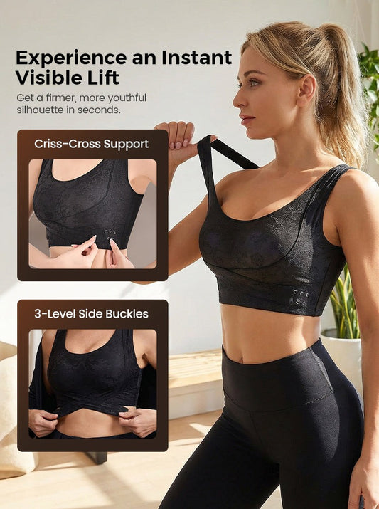 All-Day Comfort Meets Perfect Shape! Criss-Cross Lift & Sculpt Bra 50% OFF👚⚡️ | Pack Of 3
