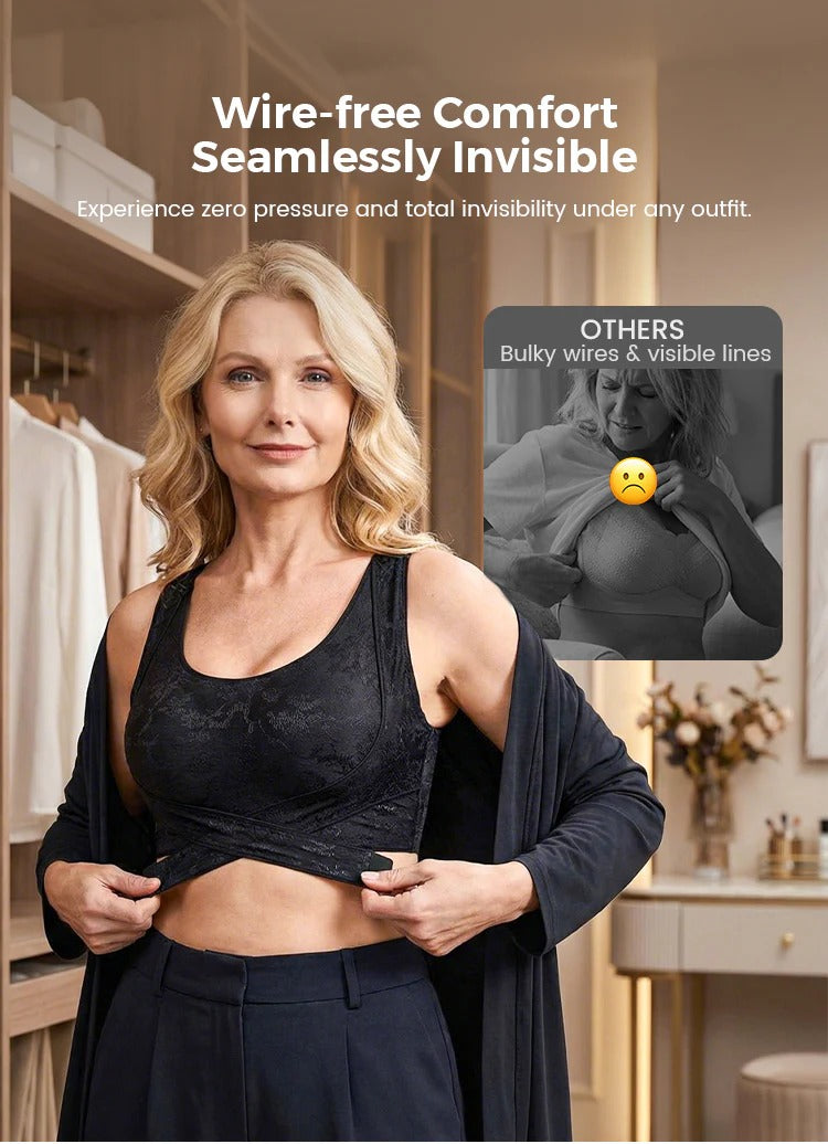 all-day comfort meets perfect shape! criss-cross lift & sculpt bra 50% off👚⚡️ | pack of 3