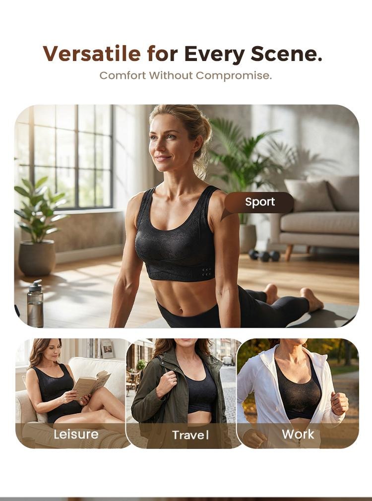 all-day comfort meets perfect shape! criss-cross lift & sculpt bra 50% off👚⚡️ | pack of 3