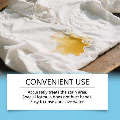 🔥 BUY 1 GET 1 FREE! 🔥 Multi-Purpose Laundry Stain Remover Cream - Erases Tough Stains like Grease, Wine, Ink without Damaging Fabrics 👕✨