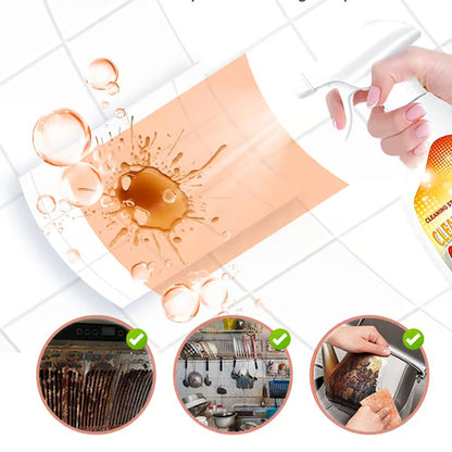 🔥Hot Sale 50% Off🔥💥Heavy-Duty Kitchen Degreaser Foam Cleaner Spray💥🔥 BUY 1 GET 1 FREE! 🔥